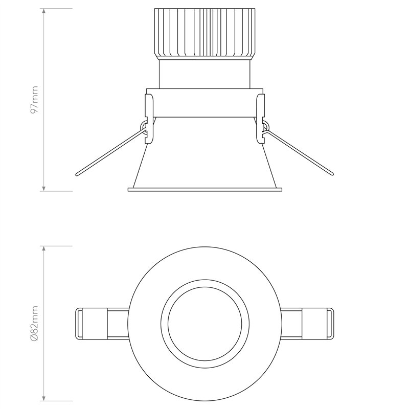 Astro Minima Round LED | Inbouwspot
