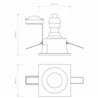 Astro Minima Square Fixed IP65 | Recessed spot