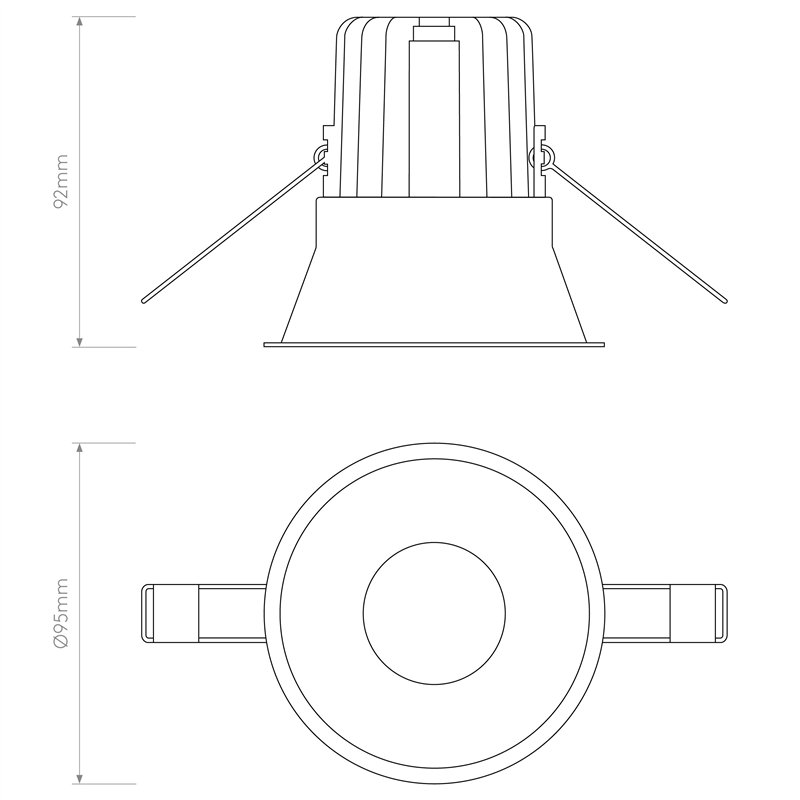 Astro Minima Round IP65 Fire-Rated LED | Inbouwspot