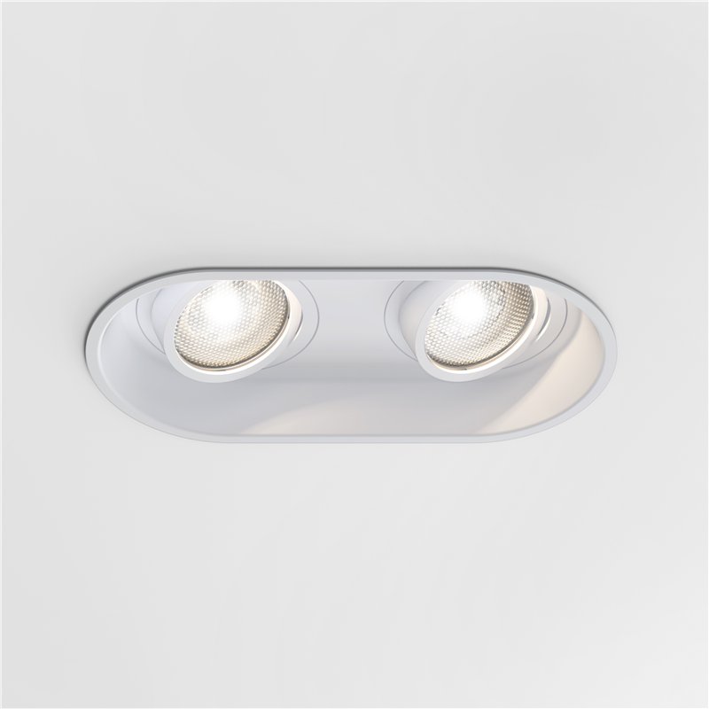 Astro Minima Round Twin Adjustable | Inbouwspot