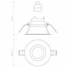 Astro Minima Slimline Round Fixed Fire-Rated IP65 | Recessed spot