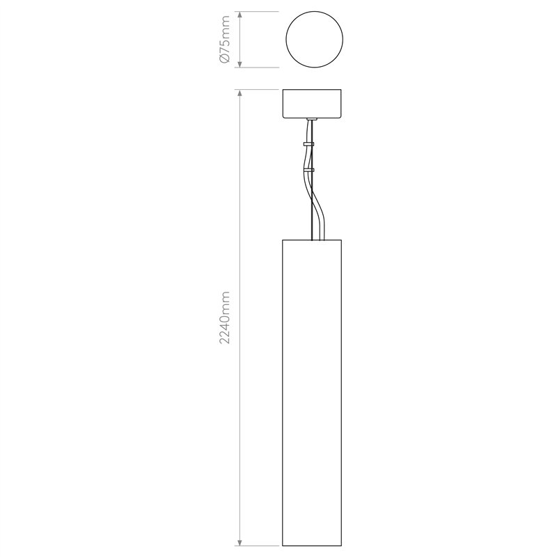 Astro Osca 400 Round | Hanglamp