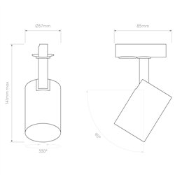 Astro Ascoli Track | Track lighting fixture