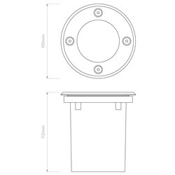 Astro Gramos Round | Floor lamp