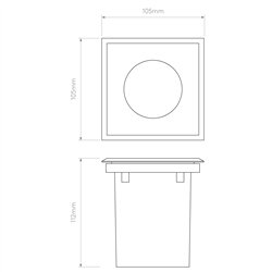 Astro Gramos Square | Floor lamp
