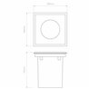 Astro Gramos Square | Floor lamp