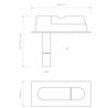 Astro Digit LED II | Wall lamp