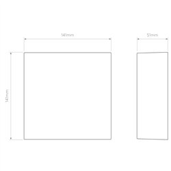 Astro Elis Twin LED | Wall lamp