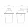 Astro Richmond Wall Lantern 254 | Wall lamp