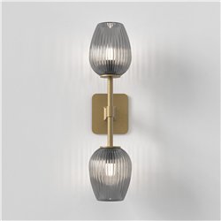 Astro Tacoma Tulip Ribbed Glass