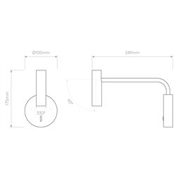 Astro Enna Wall LED | Wall lamp