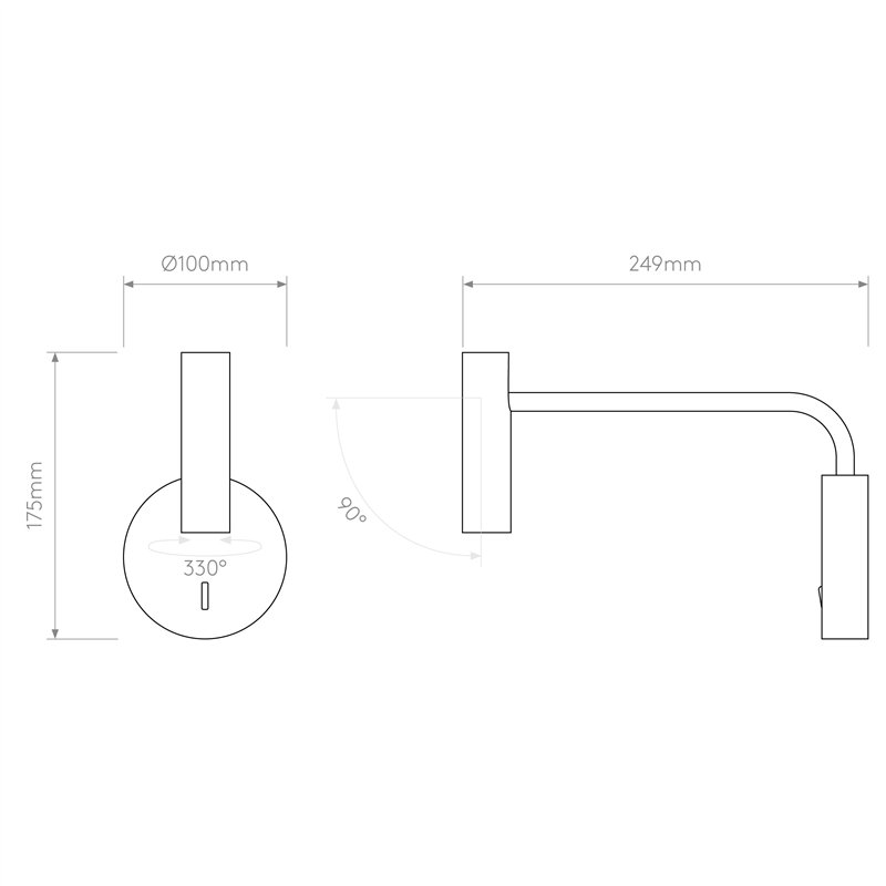 Astro Enna Wall LED | Wandlamp