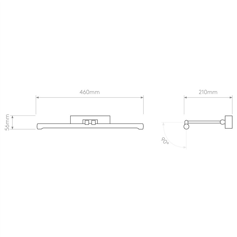 Astro Goya 460 LED | Wandlamp