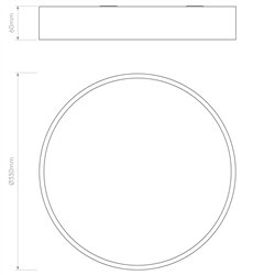 Astro Mallon LED | Ceiling lamp