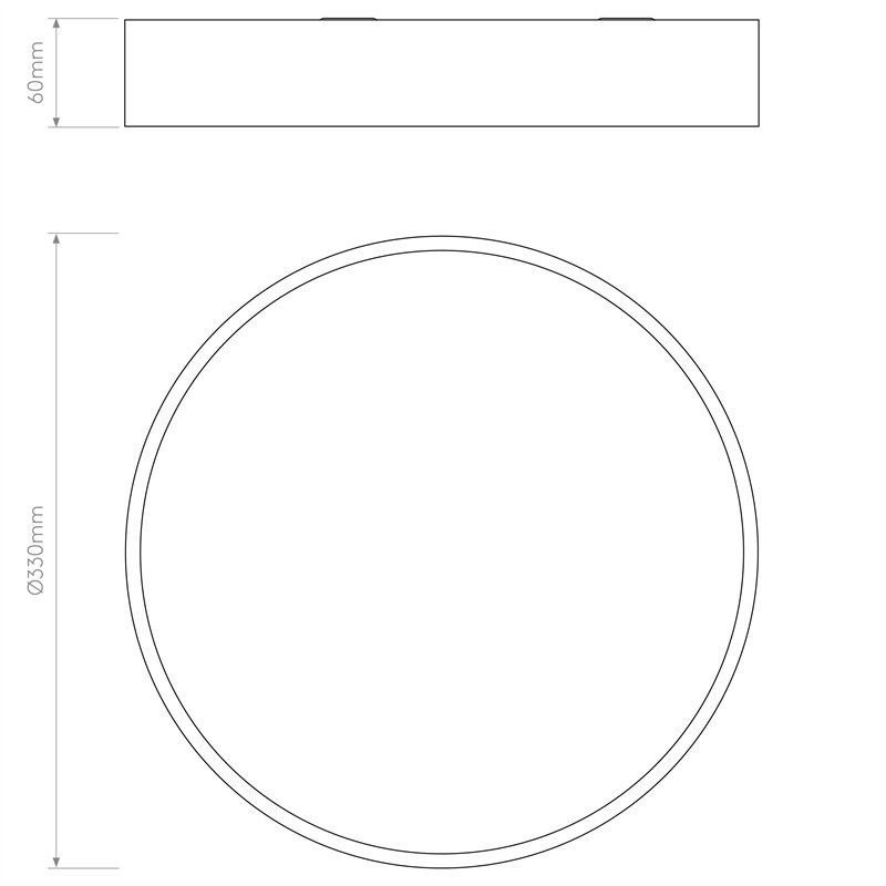 Astro Mallon LED | Plafondlamp
