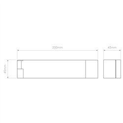 Astro Tosca LED | Wall lamp