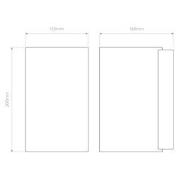 Astro Cyl 200 | Wall lamp