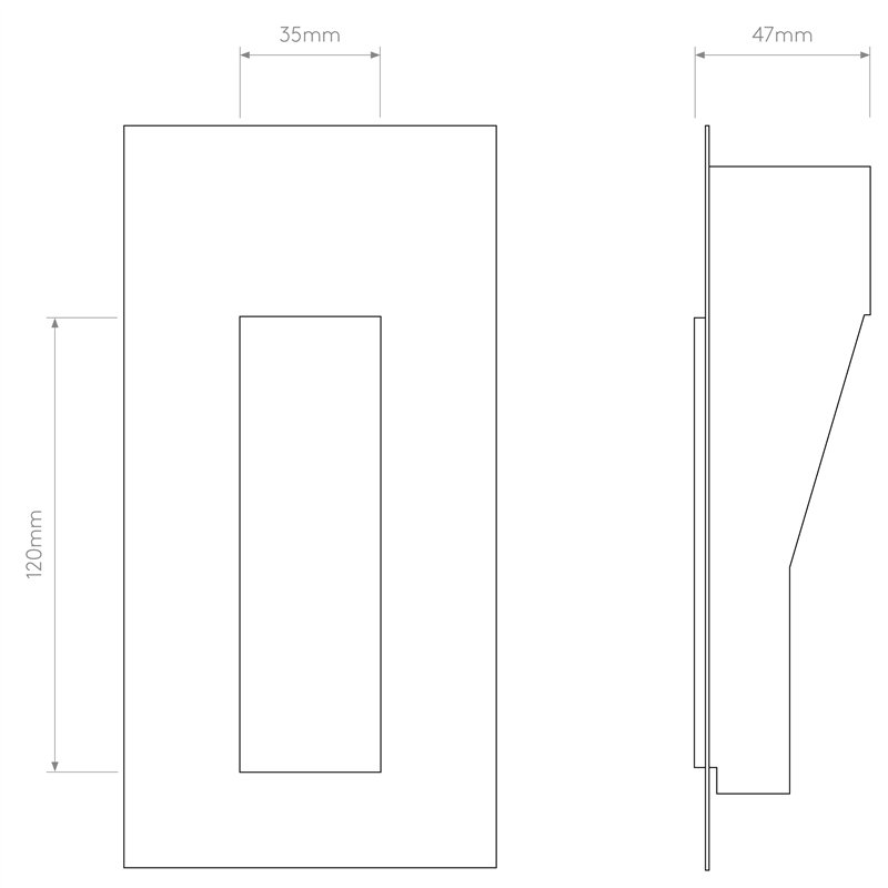 Astro Borgo Trimless 35 LED | Inbouwspot