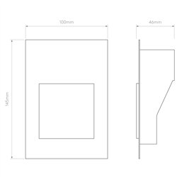 Astro Borgo Trimless 65 LED | Recessed spot