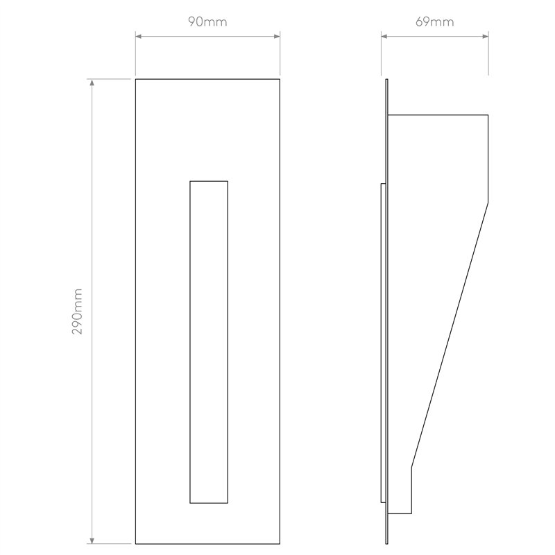 Astro Borgo Trimless 200 LED | Inbouwspot
