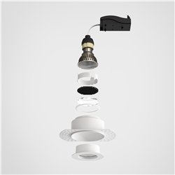 Astro Trimless Slimline Round Fixed Fire-Rated IP65 | Recessed spot