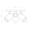 Astro Ascoli Triple Round | Plafondlamp