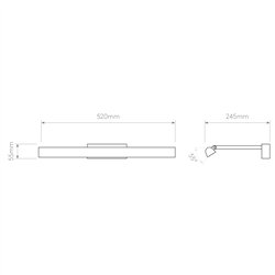 Astro Renoir 520 | Wall lamp