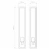 Astro Harvard 500 | Wall lamp