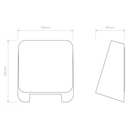 Astro Incline Single | Wall lamp