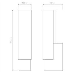 Astro Kyoto LED | Wall lamp