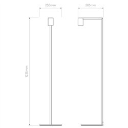 Astro Ascoli Floor | Floor lamp