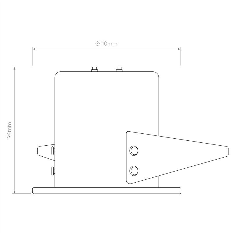 Astro Kos Recessed | Plafondlamp