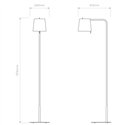 Astro Mitsu Floor | Staanlamp