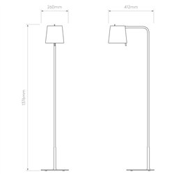Astro Mitsu Floor | Floor lamp