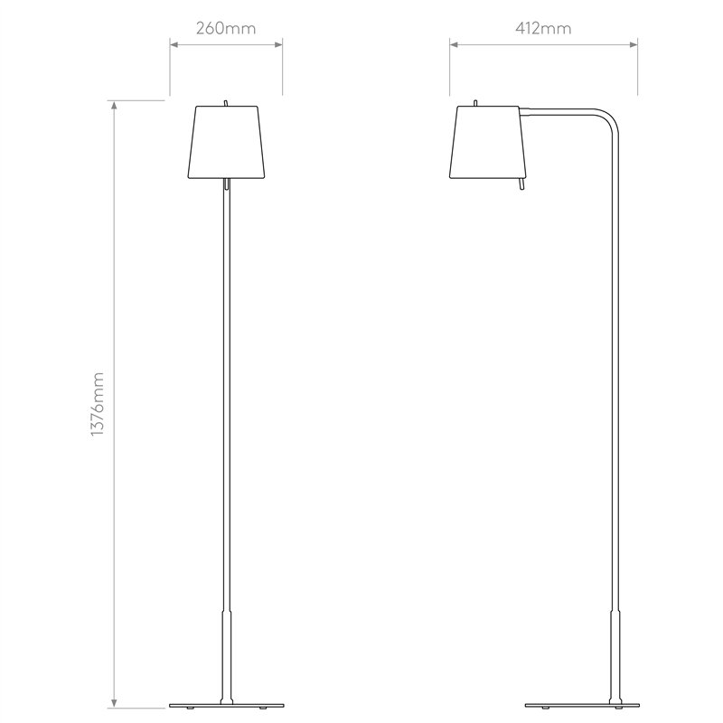 Astro Mitsu Floor | Staanlamp