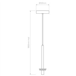 Astro Tacoma Pendant | Suspension lamp