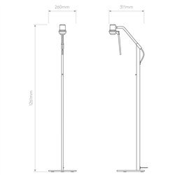 Astro Edward Floor | Floor lamp