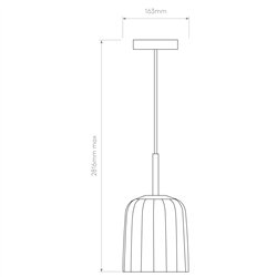 Astro Veo Pendant 180 | Suspension lamp