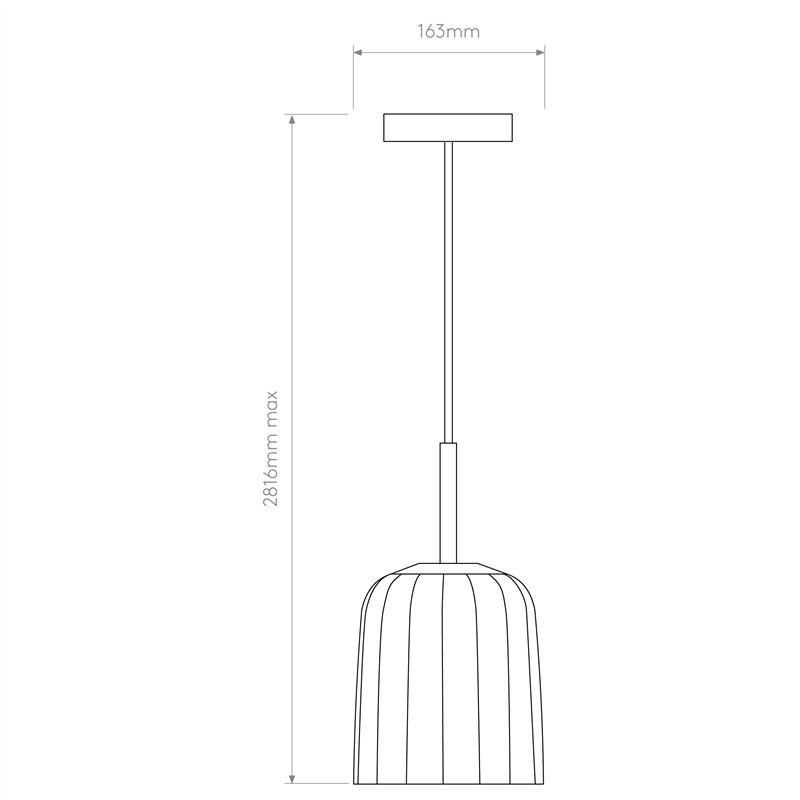 Astro Veo Pendant 180 | Hanglamp
