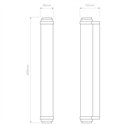 Astro Burlington 600 Phase | Wandlamp