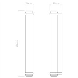 Astro Burlington 600 Phase | Wall lamp