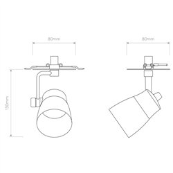Astro Juno Recessed | Recessed spot
