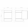 Astro Dartmouth Single LED | Wall lamp