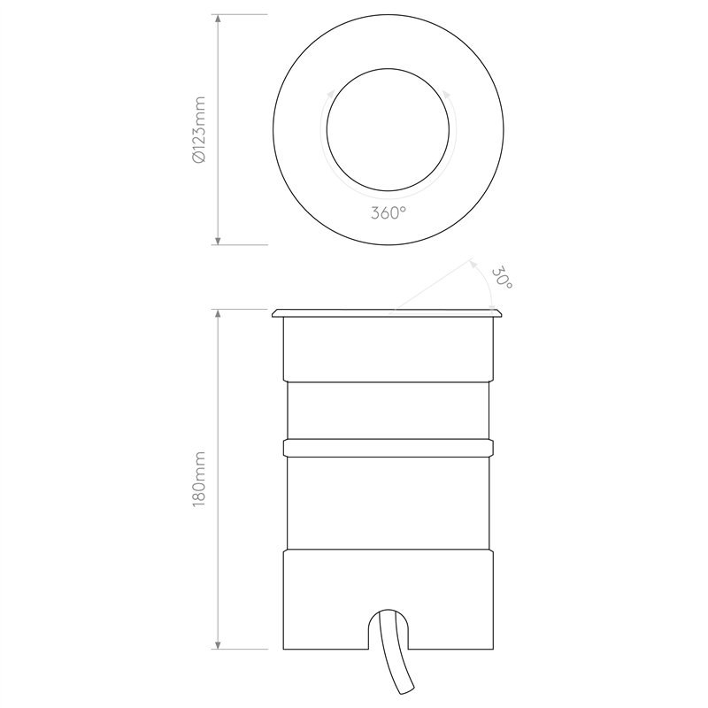 Astro Cromarty 120 LED | Grondlamp