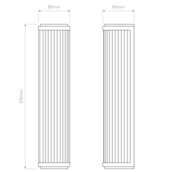 Astro Versailles 370 | Wall lamp