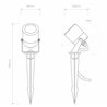 Astro Skye Spike Spot | Floor lamp