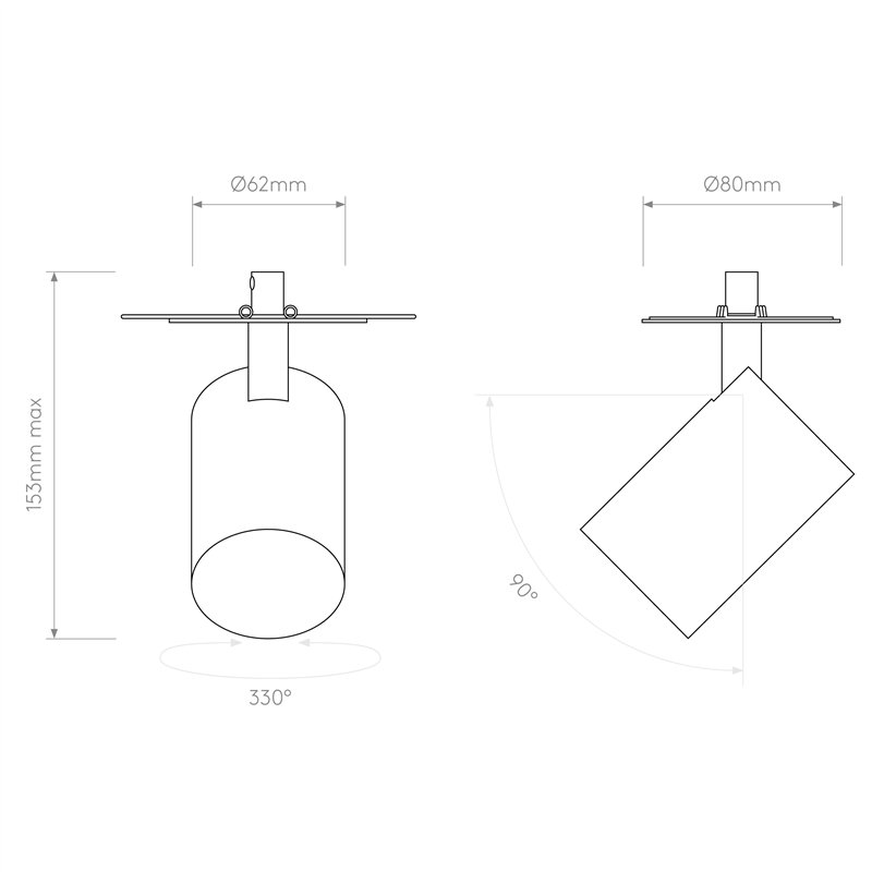 Astro Aqua Recessed | Inbouwspot