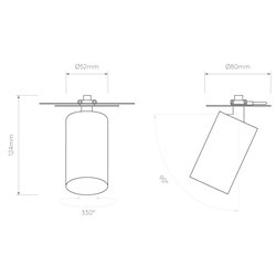 Astro Can 50 Recessed | Recessed spot
