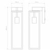 Astro Harvard Lantern | Wall lamp