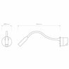 Astro Lucca Recessed | Wall lamp